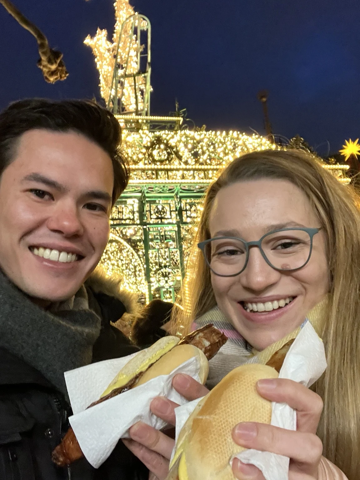 Ein gemeinsamer Abend auf dem Weihnachtsmarkt